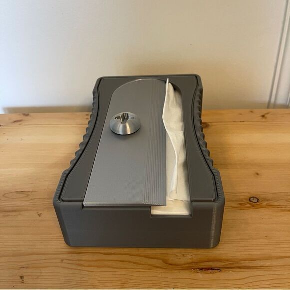 Vintage Twist Pencil Sharpener Tissue Box – Functional Décor with a Retro Look! - Picture 12 of 15